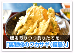 裏磐梯のワカサギ（福島）